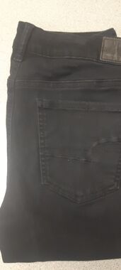 American Eagle Outfitters Black Women’s Jeggings - Back Pocket Detail Size 10